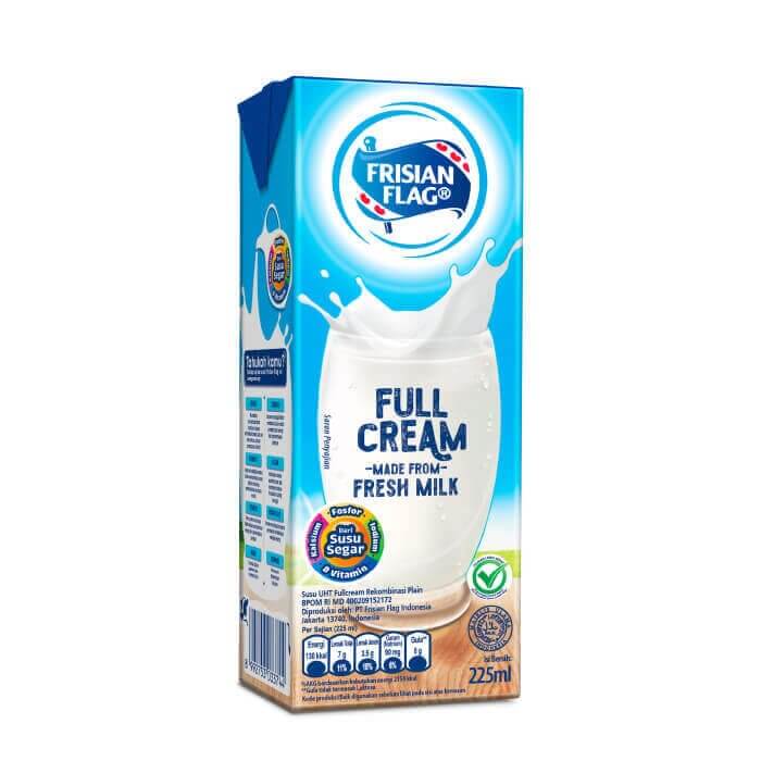 Susu Full Cream Nikmat Bernutrisi Tanpa Gula Tambahan